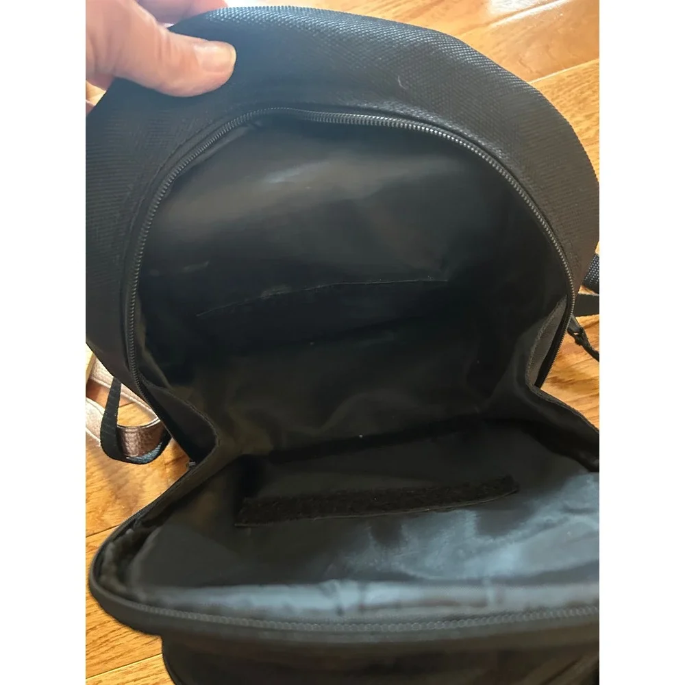 Samsonite Mini Backpack Black Ballistic Nylon Travel Daypack Small Hiking Bag
